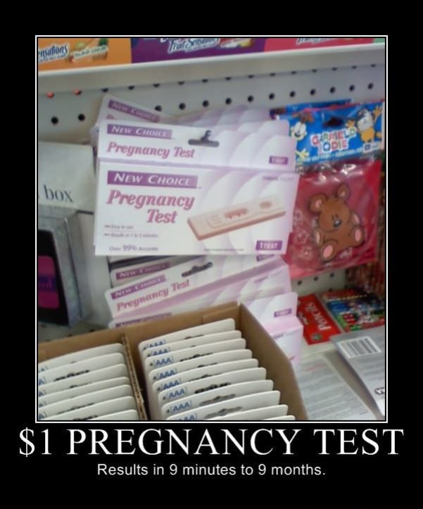 1 dollar preggo test