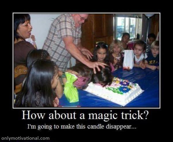 a magic trick