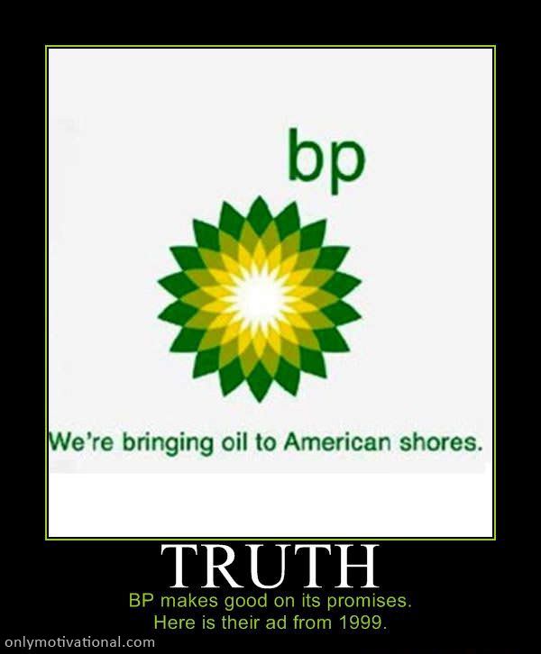 bp and the truth