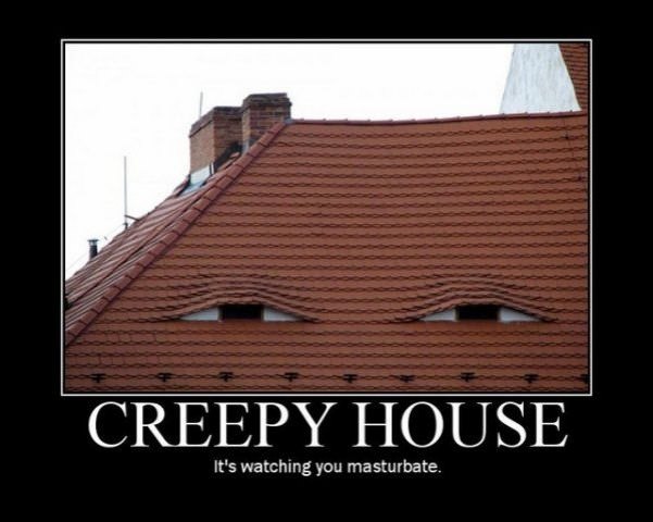 creepy house