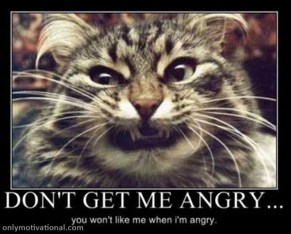 dont get me angry