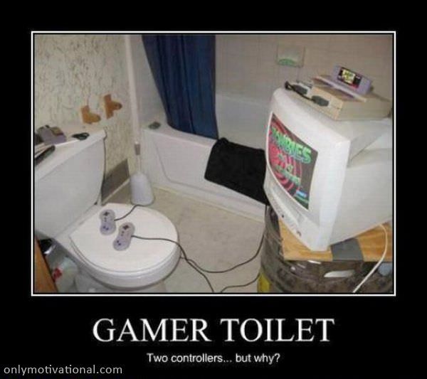 gamer toilet