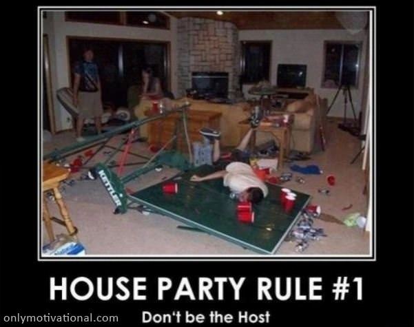 house party rule 1