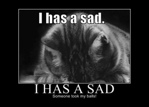 i has a sad