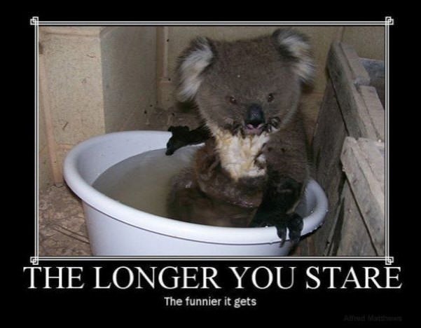 longer you stare