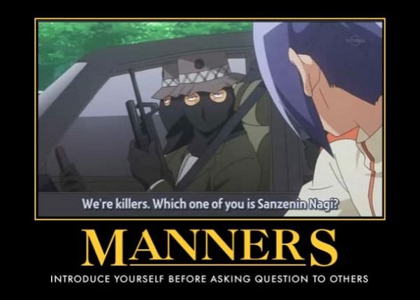 manners