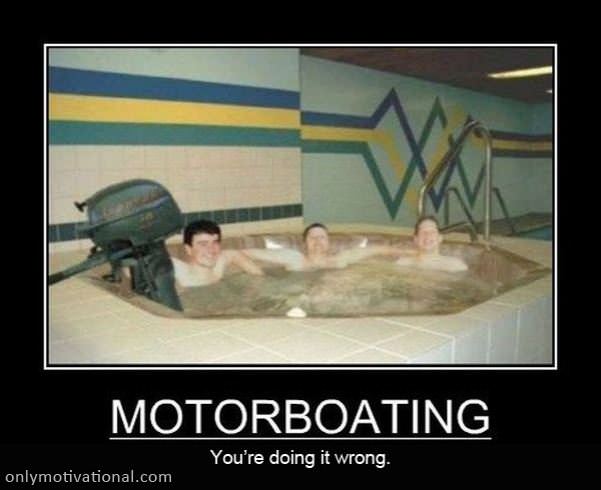 motorboating