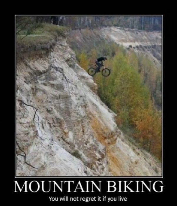 mountain biking