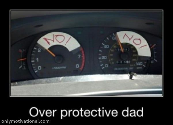 over protective dad