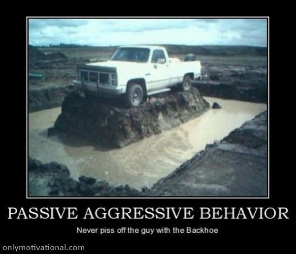 passive aggressive behavior