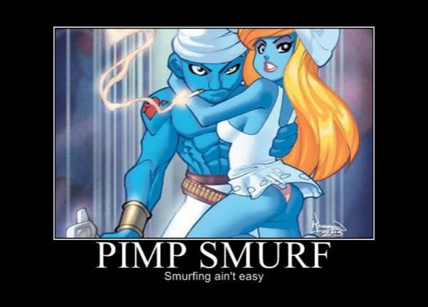 pimp smurf