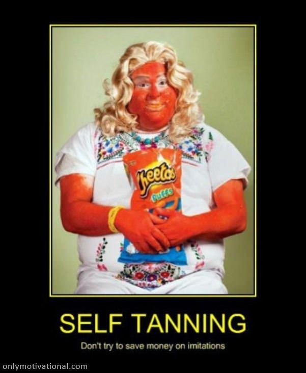 self tanning