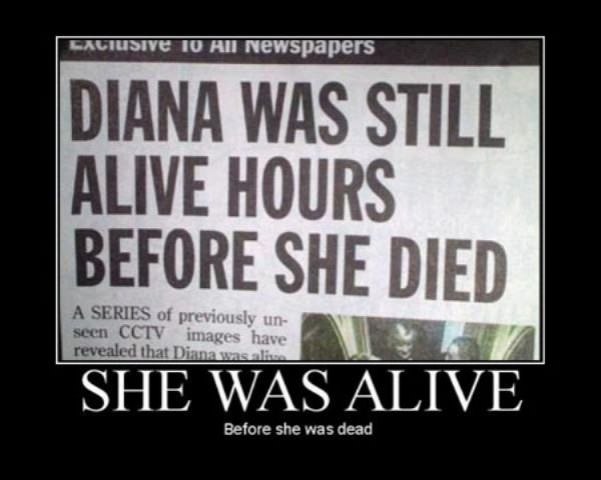 she was alive