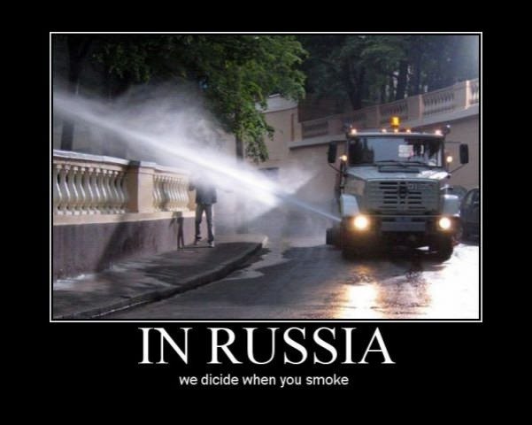 smoking in russia