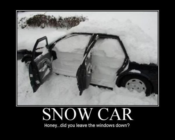 snow car