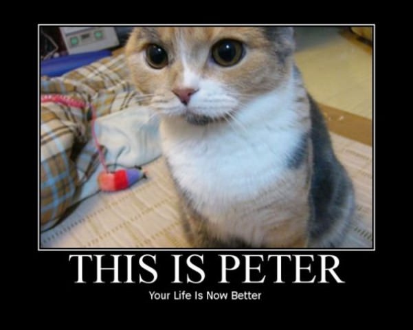 this is peter