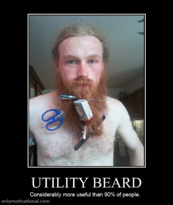 utility beard